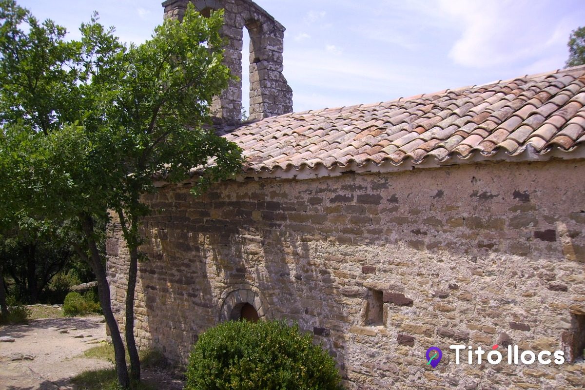 L'ermita de Sant Feliuet de Savassona, al pla de Savassona