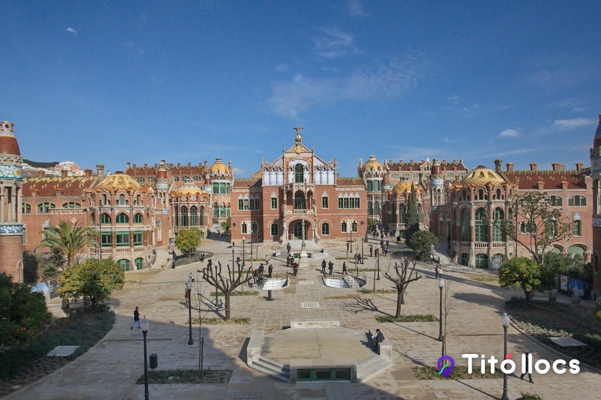 Recinte Modernista de Sant Pau, El gran hospital modernista que s'encén per Nadal