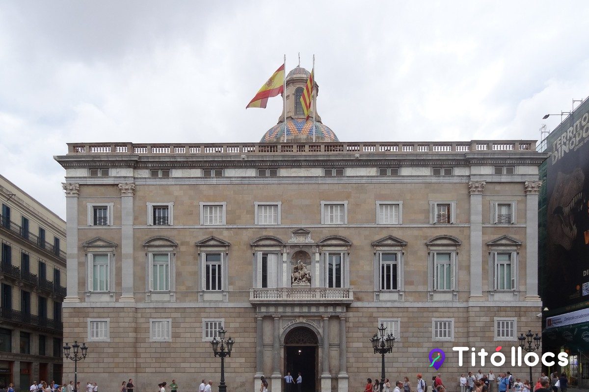 Palau de la Generalitat de Catalunya, El palau gòtic on es governa Catalunya