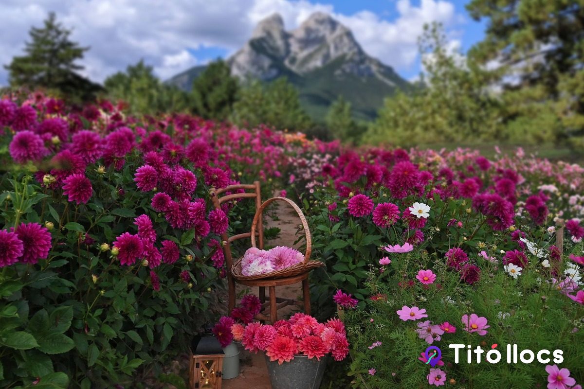 Tulipmania, Saldes, Tulipes i dàlies als peus del Pedraforca
