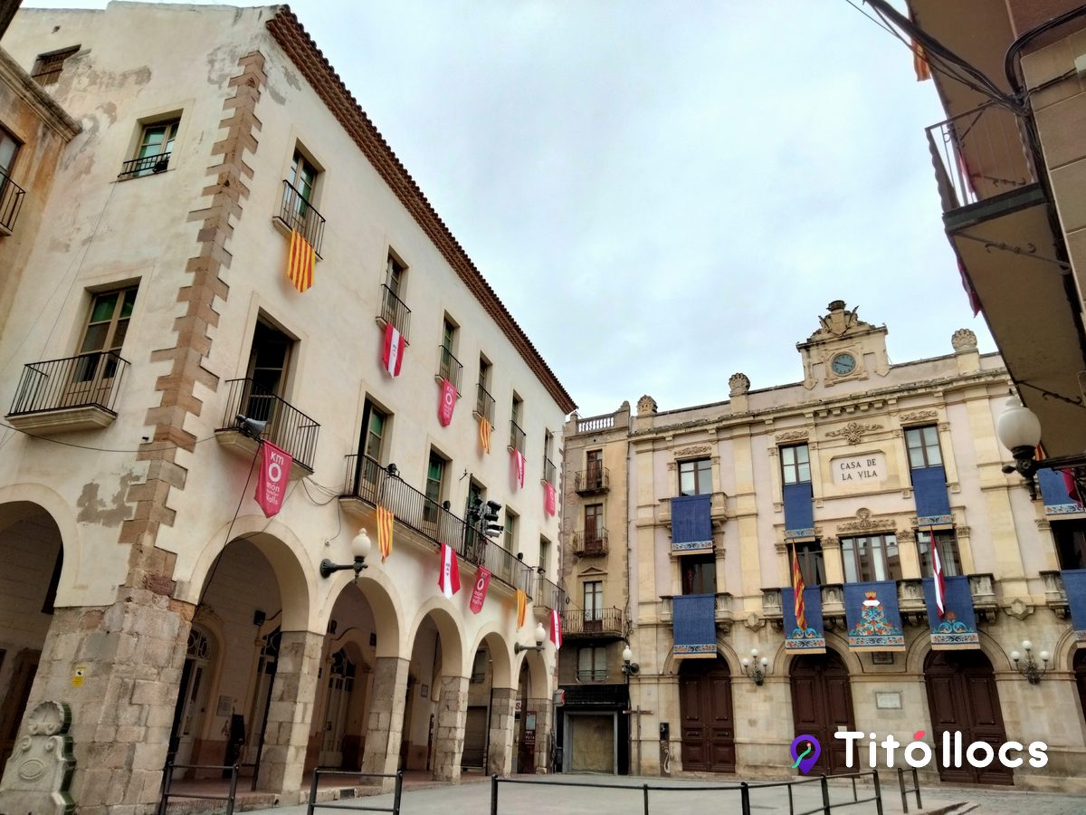 Plaça del Blat, El quilòmetre zero del món casteller, al cor de Valls
