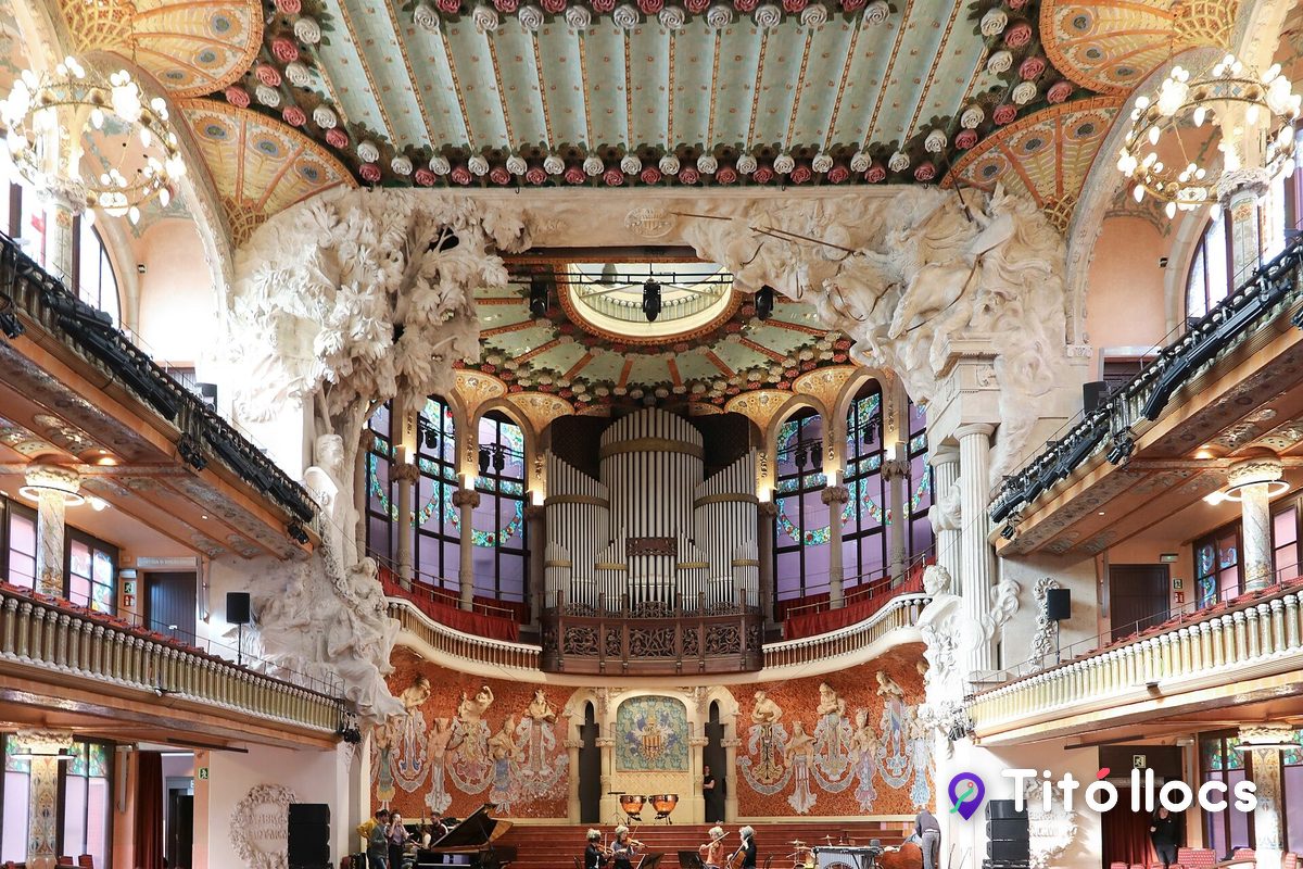 Palau de la Música Catalana, Sala de concerts modernista, Patrimoni Mundial de la UNESCO
