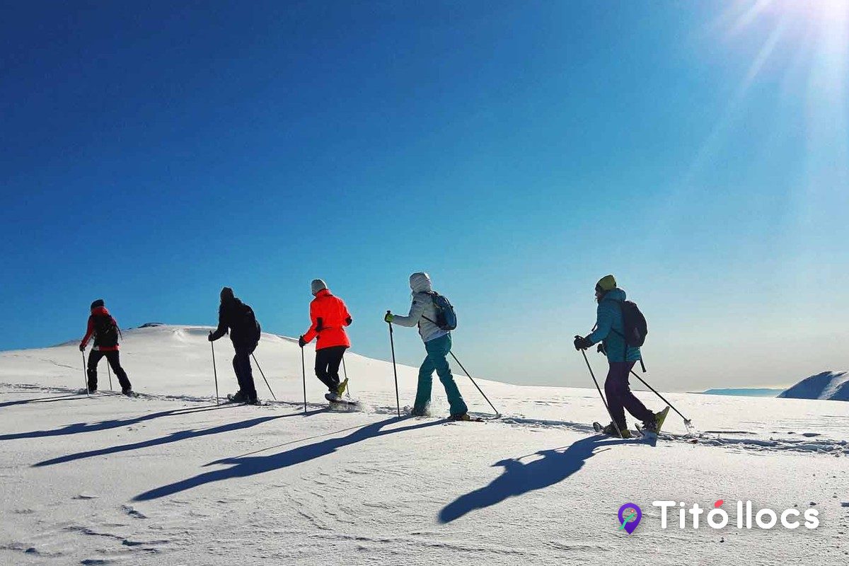 Altitud Extrem, La Molina, Rutes amb raquetes de neu a l'estació de La Molina