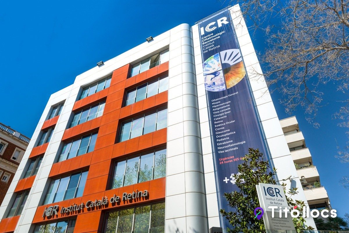 Institut Català de Retina (ICR), Clínica oftalmològica de referència al carrer Ganduxer